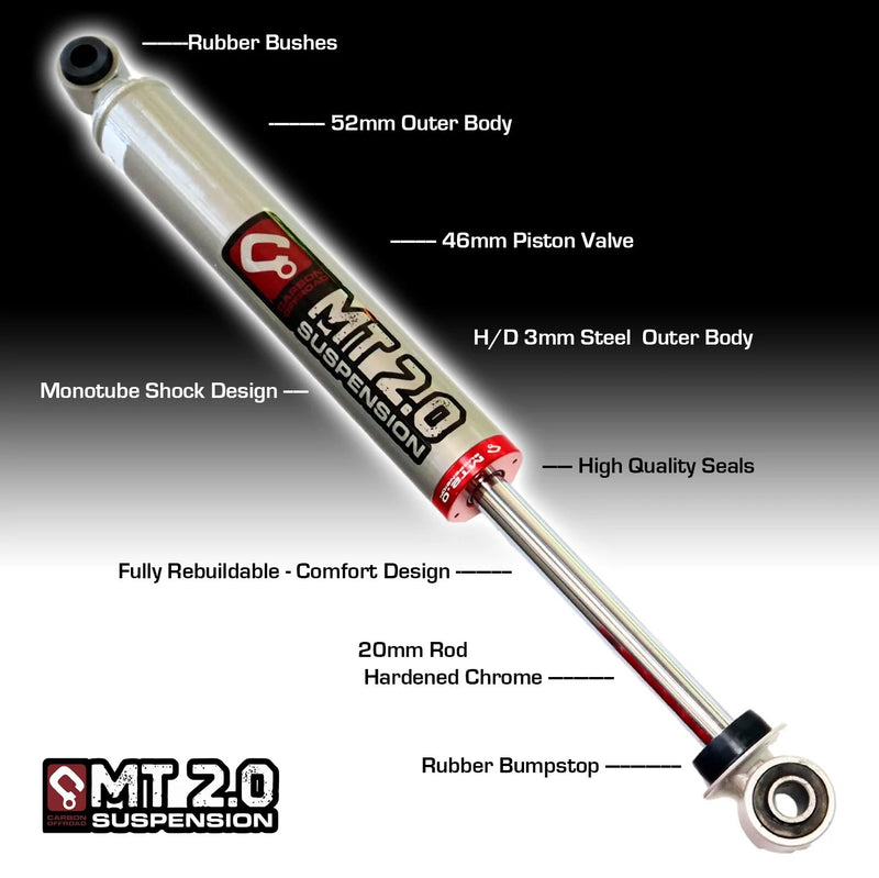 Load image into Gallery viewer, MT 2.0 Ford Ranger PX1/2 2015-2019 Strut Shock Kit 2-3 Inch - MT-FORD-RANG-PX2_2SD 3
