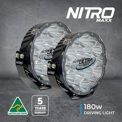 NITRO 180 Maxx LED Driving Light (Pair) - 1