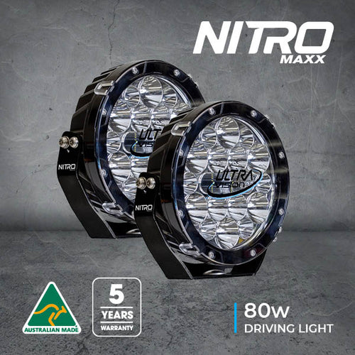 NITRO 80 Maxx LED Driving Light (Pair) - 1