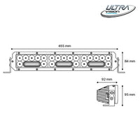 Thumbnail for NITRO Maxx 155W 18″ LED Light bar - 6