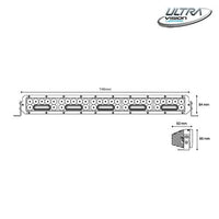 Thumbnail for NITRO Maxx 255W 30″ LED Light bar - DVM255LED 6