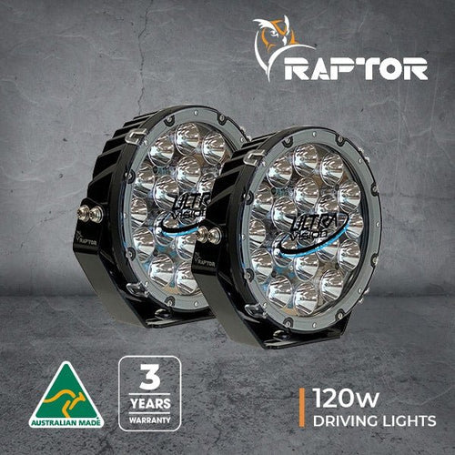 Raptor 120 LED 9″ Driving Light (Pair) - 1