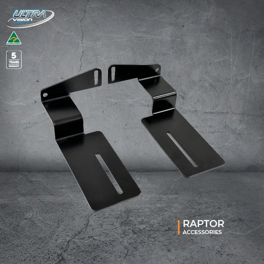 Raptor Light Bar Brackets to suit Rhino Pioneer Roof Tray - RRBKTR-RHINPION-KIT 2