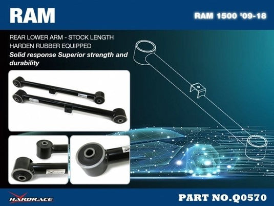 REAR LOWER ARM DODGE, RAM, 1500 09-18 - Q0570 6