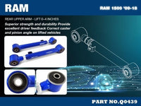 Thumbnail for REAR UPPER ARM DODGE, RAM, 1500 09-18 - Q0439 6