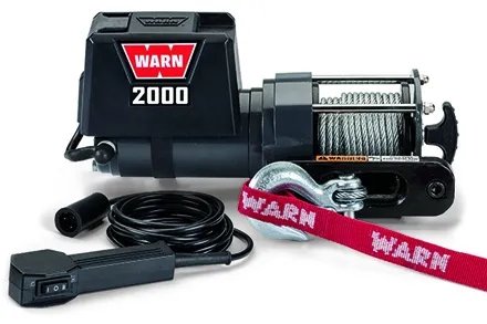 Load image into Gallery viewer, WARN DC2000 12v Ute / Atv / Quad / Gator / Buggy Winch Steel Cable - DC2000-92000 1
