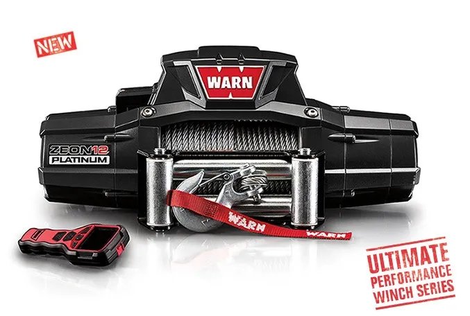 Load image into Gallery viewer, Warn Zeon Platinum 12,000lb(5443kg) 12v 4x4 Winch Steel Cable - zeon-pl-12k-93685 2
